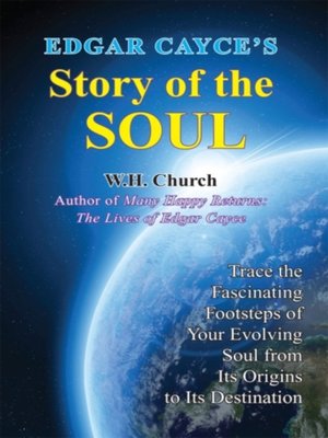 cover image of Edgar Cayce's Story of the Soul